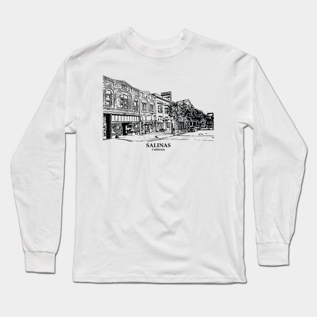 Salinas - California Long Sleeve T-Shirt by Lakeric